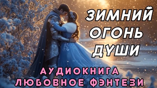 АУДИОКНИГА ❄️ ЗИМНИЙ ОГОНЬ ДУШИ  ЛЮБОВНЫЙ РОМАН, ЛЮБОВНОЕ ФЭНТЕЗИ