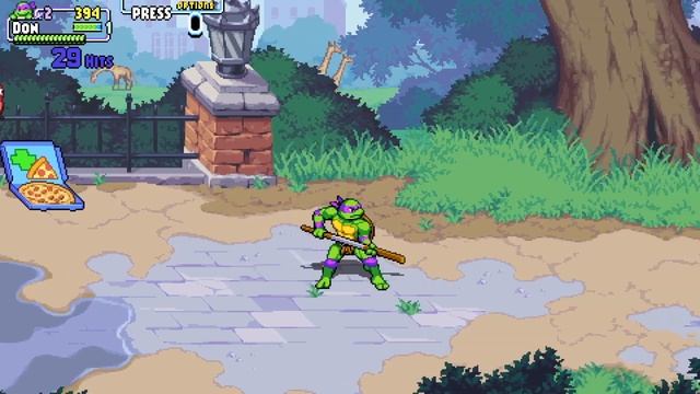 Teenage Mutant Ninja Turtles: Shredder's Revenge Episode 4 Donatello Gameplay PS4 No Commentary