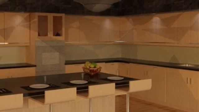 3DS Max Iray Kitchen Rendering