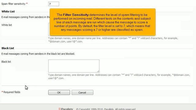 How to use the Spam Filter and Antivirus protection in Plesk