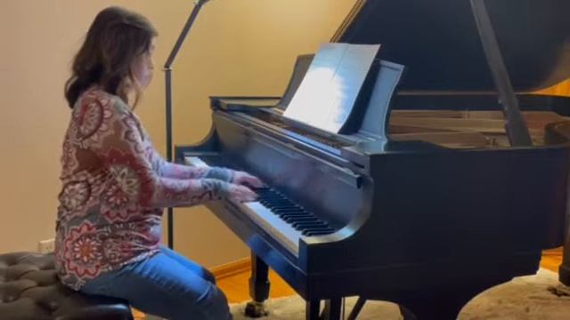 “What child is this?” in the style of Claude Debussy. Amateur concert pianist Sing Palat