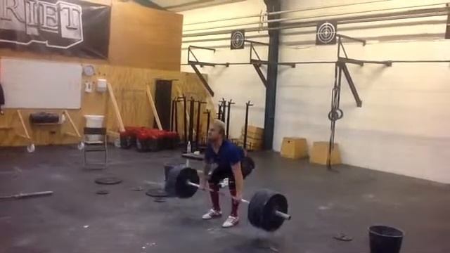 Clean & Jerk  122 x 1 rep by Thomas Frøsig Larsen