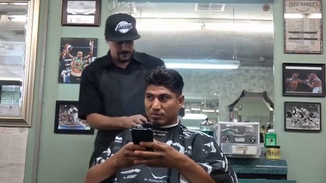 mikey garcia in the barbershop in moreno valley EsNews Boxing