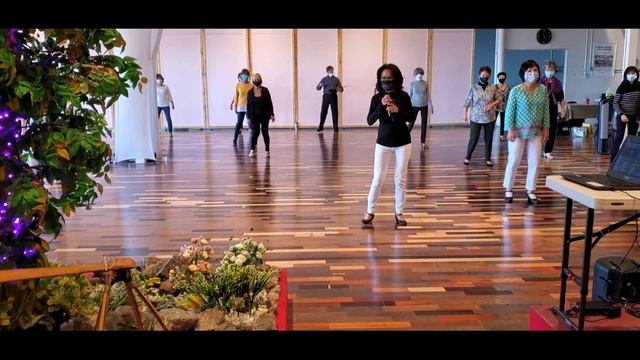 La Cumparsita  (Tango) _ Claudette Asselin UniDanse 72- danse  pratique !