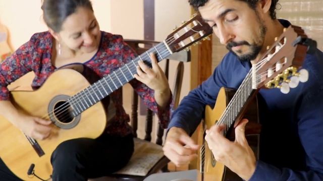 Bailando un fandango charro • from "Estampas" (for guitar quartet) by Federico Moreno Torroba