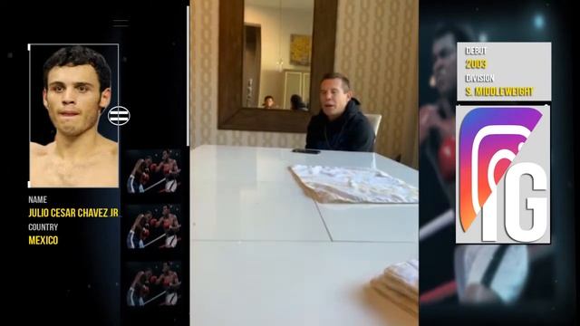 Julio Cesar Chavez Sr | Baby Julio Jr se orino en Muhammad Ali