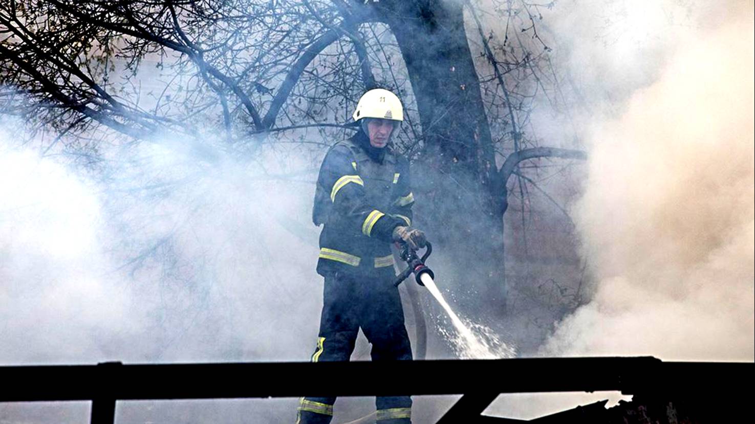 В Полтавской области произошел пожар на промышленном объекте