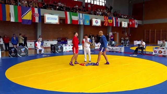 MERZLIAKOV Maxim vs TORGASHOV Dmitrii. World SAMBO Cup 2023 Serbia