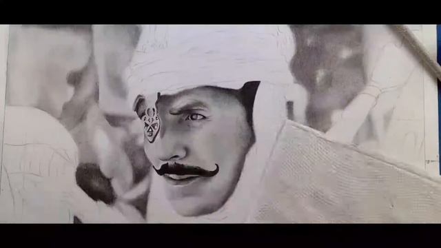 Drawing Prithviraj Chauhan stap by stap for beginners | Sketch Artist