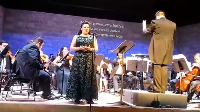 Vanessa Jara, Orquesta Sinfonica de Zapopan. Fragmento 2 Kindertotenlieder, G. Mahler