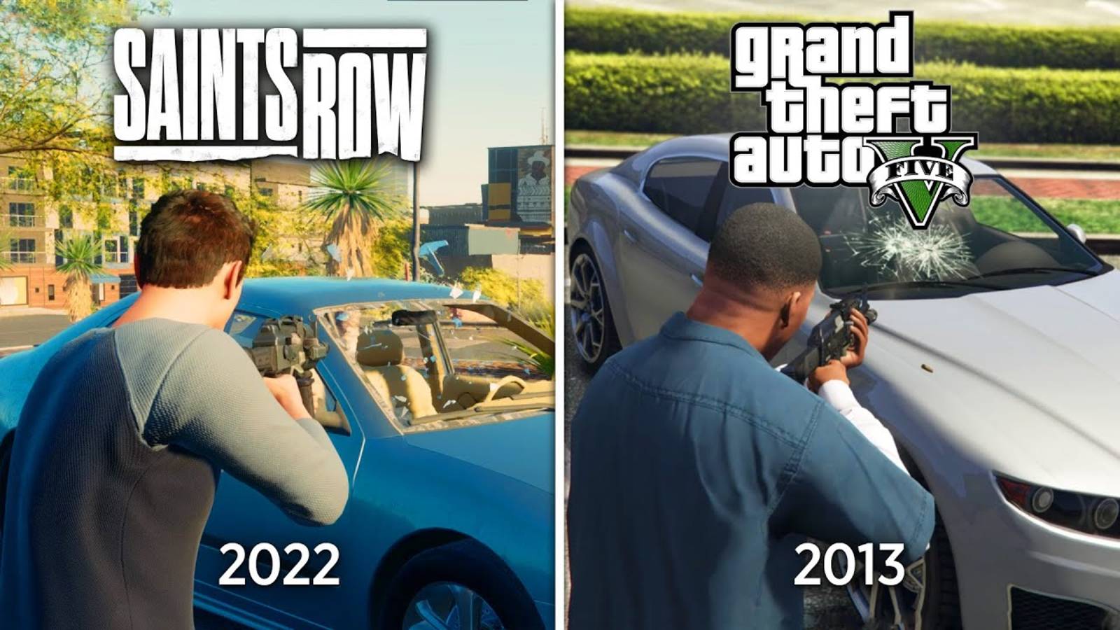 Saints Row 2022 против GTA 5 - Подробное сравнение