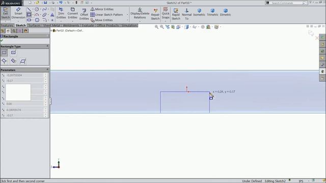 SolidWorks Tutorial Design of Bench Vice Part 8.Slide Key