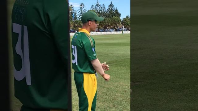 David Warner and Steve smith playing local club cricket