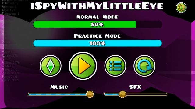 Безумный ИЗИ Демон Geometry Dash 2.2 (1)