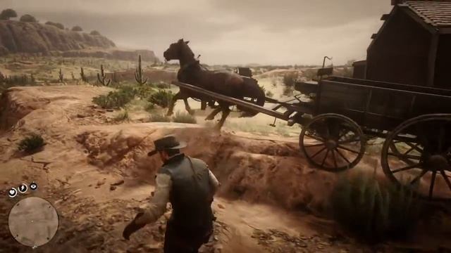 Red Dead Redemption 2 лошадь  скачет на  месте