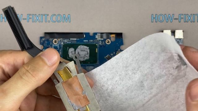 HP Spectre 13-af Disassembly, Fan Cleaning And Thermal Paste Replacement