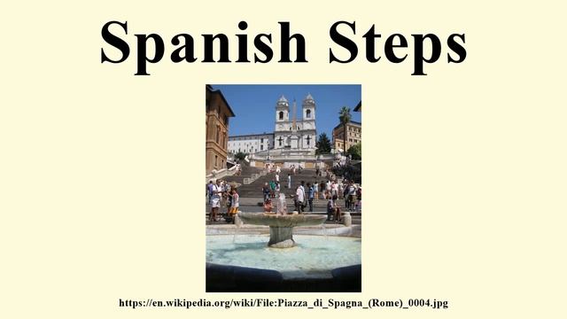 Spanish Steps