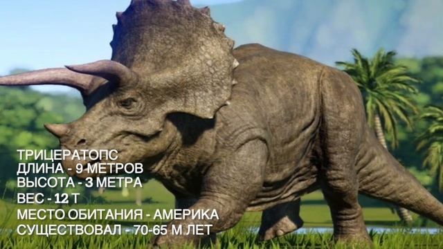 Динозавры Парк юрского периода