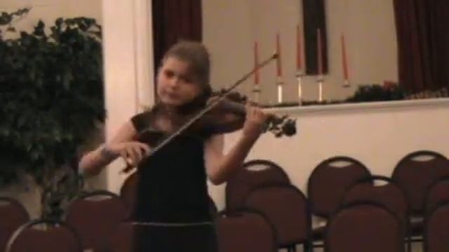 Vivaldi Presto on violin