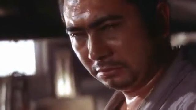 Blind samurai vs thief. Zatoichi.