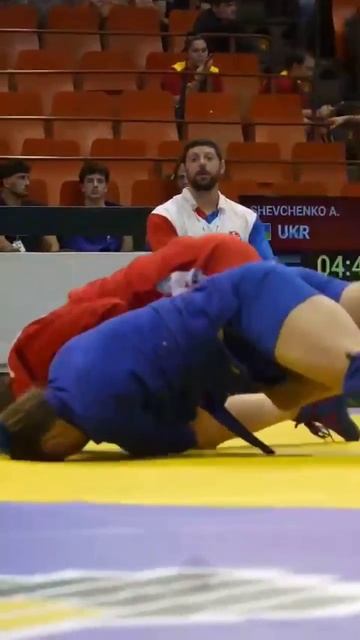 Do you like this #SAMBO technique of SHEVCHENKO Anastasiya (UKR) against PONCET Charlotte (FIAS 3)