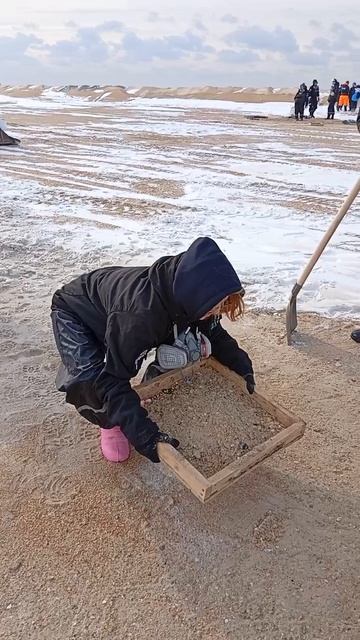 Просеивание песка от мазута в Анапе