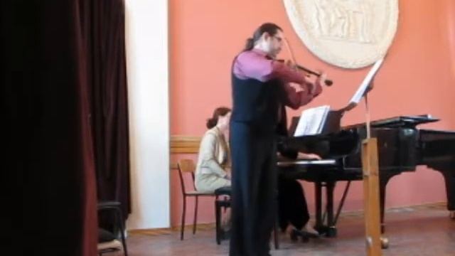 part 2 Honegger sonata for violin & piano No-1