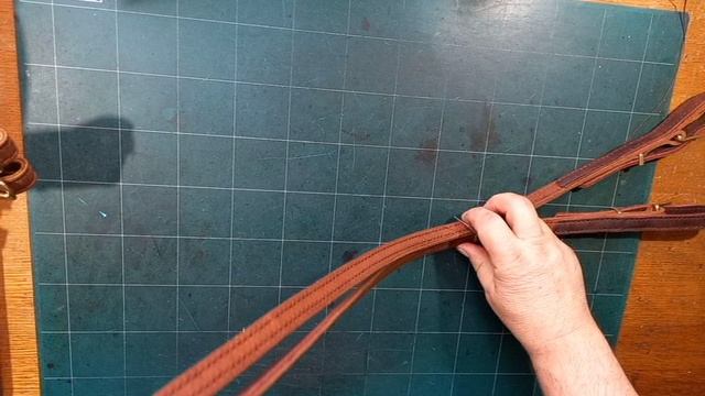 Двойная уздечка и повод