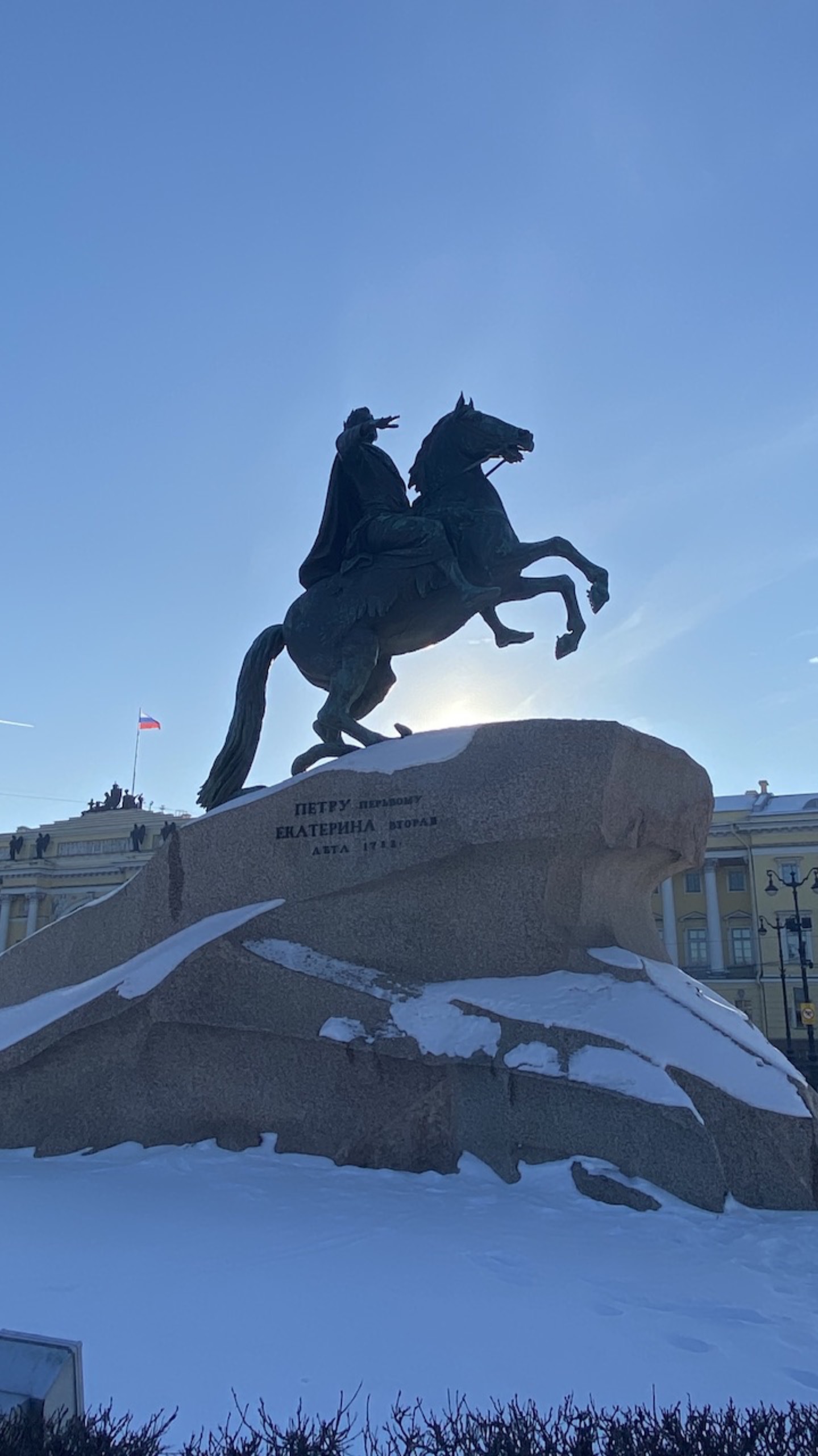 Медный ВСАДНИК - символ Санкт-Петербурга