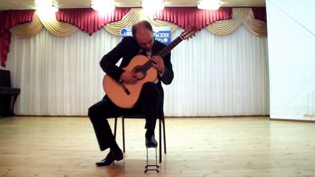 Rovshan Mamedkuliev play Leo Brouwer  "An Idea", Passacaglia for Eli