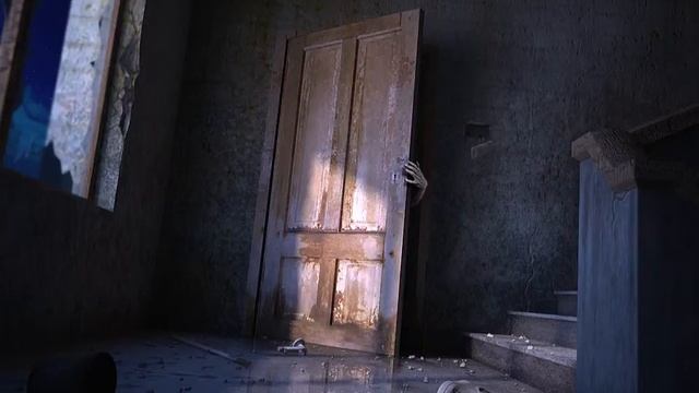 "The damn door": work layers & color correction