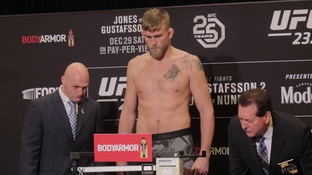 UFC 232 Official Weigh-Ins: Alexander Gustafsson makes the main event official