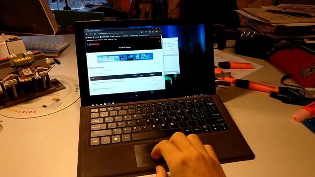 Disable and replace Cube i9 touchpad gestures