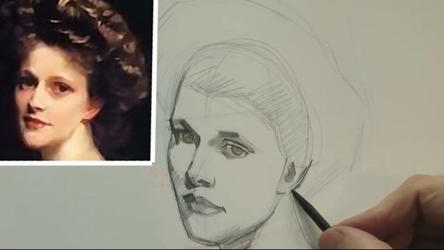 Steve Rude John Singer Sargent Demo Preview