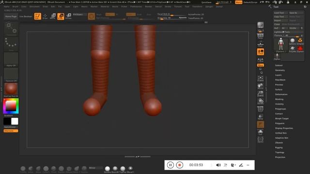 Zbrush tutorial | Working with the Zsphere