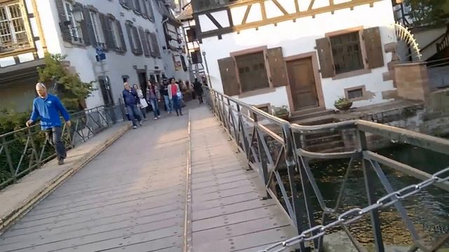 Rotating bridge @ Strasbourg