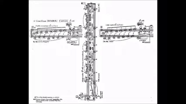 George Crumb: "Crucifixus", Nr. 4 from Makrokosmos I