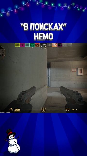 ⚡В поисках НЕМО - Counter-Strike 2 #alesantossops #shorts #монтаж #cs2