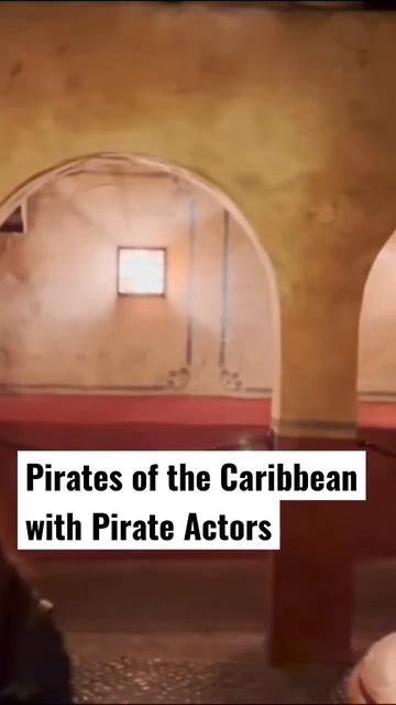 Pirates of the Caribbean with Live Pirate Actors.