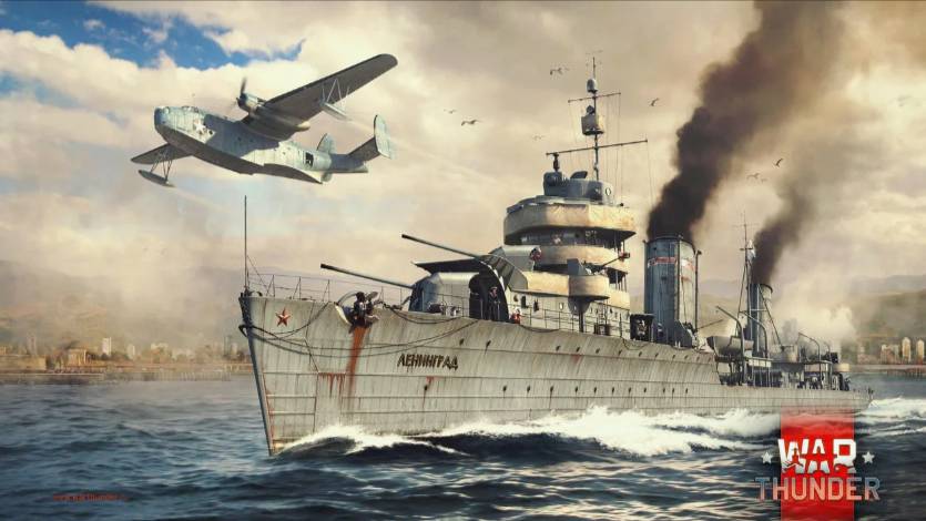 War Thunder Военный гром Морские бои торпедные катера корабли лодки