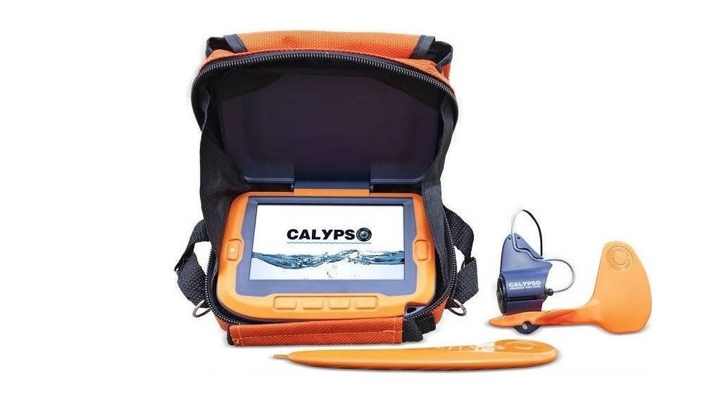 Распаковка посылки с подводной видеокамерой Camping World Calypso UVS-03 Plus