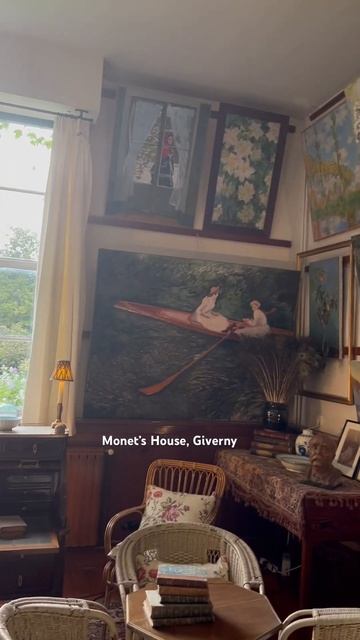 Inside Monet’s House, Giverny, France