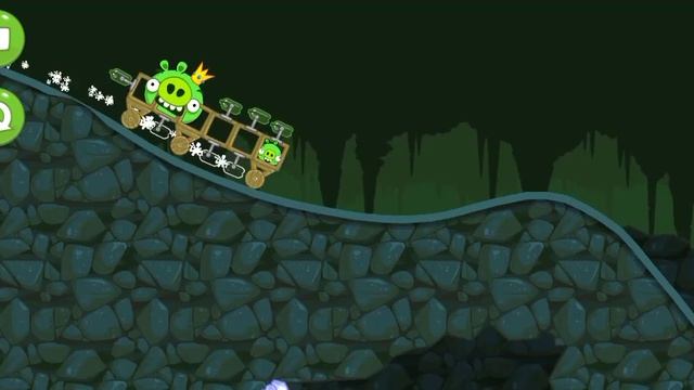 Bad piggies: гоняем с королём