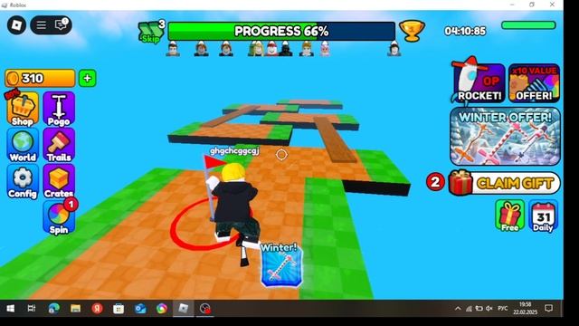 играю в роблокс обби