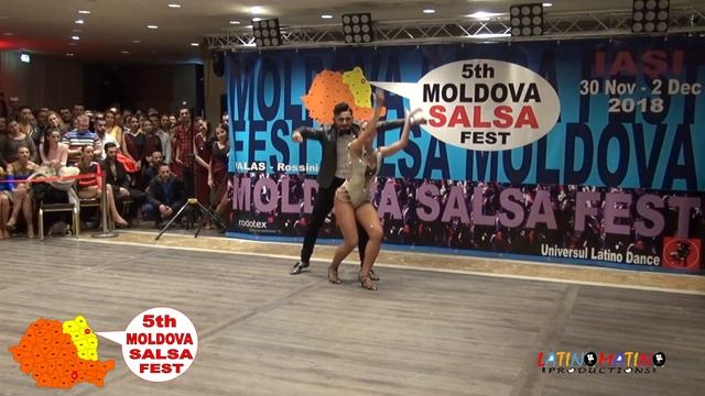 Moldova Salsa Festival 2018 –  ShowTime – Willy Y Noura ( Roma )