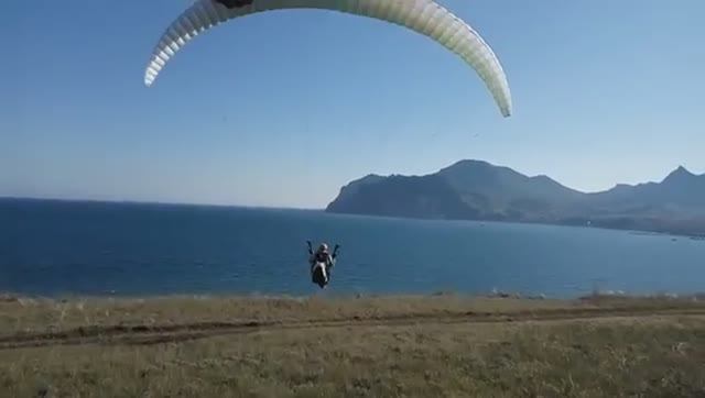 Полет на параплане Крым Коктебель