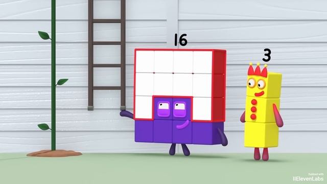 Numberblocks на русском l Сезон 6 Серия 12 Сравниваем и измеряем l Соединяющиеся кубики Намберблокс