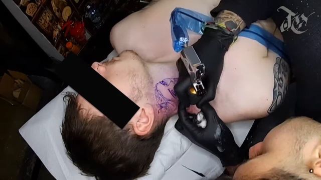 JAY C RISING - TATTOO TIMELAPSE - ANGEL