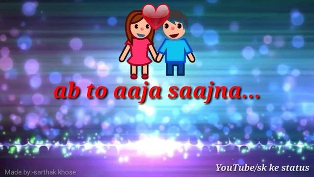 itni yaadein teri || sad love WhatsApp status video || sk ke status