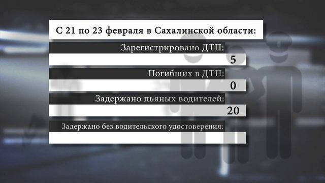 Сводка Госавтоинспекции за 21-23 февраля